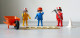 Playmobil System Klicky Chantier Lot Ouvriers Bâtiment Outils échelle Brouette - Playmobil