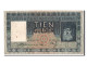 Billet, Pays-Bas, 10 Gulden, 1937, 1937-04-30, TTB - 10 Florín Holandés (gulden)