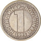 Monnaie, Yougoslavie, Novi Dinar, 1995 - Jugoslavia