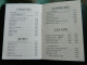 Delcampe - MENU  CARTE DU CAFE DE FLORE FIN DES ANNEES 1980    SAINT GERMAIN DES PRES A PARIS - Menus