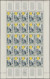Delcampe - - COLONIES SERIES, 1952, XX, Médaille Militaire En Feuilles Complètes, 12 Valeurs (x25), En Pochette - Cote : 4825 € - Non Classés