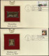 - ETATS-UNIS, 20 Enveloppes Avec Reproduction Du Timbres, En Boite - Collections