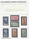 Delcampe - - COLONIES SERIES, 1906/1956, X, Complet Dont Palmiers, Révolution…, En 2 Albums Davo - Cote : 10800 € - Zonder Classificatie