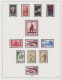 Delcampe - - SARRE, 1947/1959, XX, N°196/430 + PA 9/13 + BF 1/2 + T 27/38, Sur Feuilles Lindner, En Pochette - Cote : 3400 € - Collections, Lots & Series