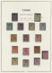 - CHINE FRANCAISE, 1894/1922, X, Obl., N° 1/16 + 23/100 (sauf 47 Et 64A) + T 1/6 + 20/3, Sur Feuilles Moc, En Pochette - - Other & Unclassified