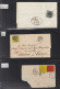 Delcampe - - ITALIE EGLISE, 1852/1868, Oblitérés + Quelques Lettres, Dont Signés, Réimpressions Et Faux, En Pochette - Kirchenstaaten