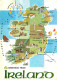 Irlande - Carte Géographique - CPM - Voir Scans Recto-Verso - Altri