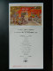 MENU CARTE POSTALE DU PAQUEBOT AZAY LE RIDEAU  COMPAGNIE DES MESSAGERIES MARITIMES DU 18 DECEMBRE 1924 TEMPLE SHINTOISTE - Menus