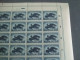 Netherlands Nice Compleet Sheet Airmail LP 11, MNH  Thematic Birds Flying Crow. Also Plate Errors!!! - Luchtpost