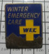 811A Pin's Pins / Beau Et Rare / ASSOCIATIONS / WEC WINTER EMERGENCY CARE Grand Pin's Double Attache - Associations
