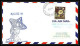 6453/ Espace (space Raumfahrt) Lettre (cover) 17/4/1972 Apollo 16 Woomera Australie (australia)  - Oceanië