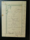 SUPERBE MENU  DU PAQUEBOT CONGO  COMPAGNIE DES MESSAGERIES MARITIMES DU 9 AVRIL 1898 - Menu