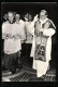 AK Papst Paul VI. In Begleitung Mit Liturgischer Stola In Segnender Haltung  - Papas