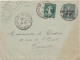 36706# SEMEUSE ENTIER POSTAL ENVELOPPE TAXE REDUITE Obl VEZELISE MEURTHE ET MOSELLE 1917 - Enveloppes Types Et TSC (avant 1995)