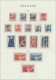 Delcampe - - SARRE, 1920/1959, XX, X, En Album Leuchtturm - Cote : 5300  - Collezioni & Lotti