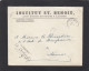 INSTITUT ST. BENOIT POUR FILETTES ANORMALES A LOKEREN. .LETTRE EN FP POUR NAMUR,1921. - Portofreiheit