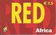 France: Prepaid IDT Red Africa 06.07 - Other & Unclassified