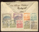 BUDAPEST 1920. Nice, Interesting Inflation Registered Cover To USA - Cartas & Documentos
