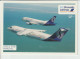 Promotioncard Brussels Airlines Airbus A319 & AVRO RJ Aircraft - 1919-1938: Entre Guerres