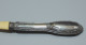 Delcampe - -ANCIENNE CUILLERE A BOUILLIE MANCHE ARGENT Fourré Poinçon MINERVE Monogrammé    E - Silverware