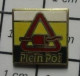 510f Pin's Pins / Beau Et Rare : AUTOMOBILES / PLEIN POT ECHAPPEMENT TRIANGLE SIGNALISATION - Otros & Sin Clasificación