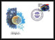 10367/ Espace (space Raumfahrt) Lettre (cover) 2/10/1991 Violet Soyuz (soyouz Sojus) Tm-13 Mir (urss USSR) - UdSSR