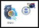 10357/ Espace (space Raumfahrt) Lettre (cover) 2/10/1991 Bleu Soyuz (soyouz Sojus) Tm-13 Mir (urss USSR) - Russie & URSS