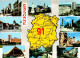 N°1162 Z -cpsm Carte Géographique De L'Essonne- - Carte Geografiche