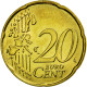 Italie, 20 Euro Cent, 2002, SPL, Laiton, KM:214 - Italie