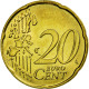 Italie, 20 Euro Cent, 2002, SPL, Laiton, KM:214 - Italia