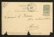 Sterstempel Depot-relais HERCHIES 26 NOVE 1894 Op Entier (cote COBA 50) ; Beschadigde Onderkant ! - Postmarks With Stars