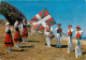 Folklore - Danses - Pays Basque - Groupe Folklorique Chelitztarrak De Biarritz - Fandango Et Drapeau Basque - Voir Scans - Dances