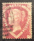 GB35 Victoria 1/2 P Rouge Carminé Couronne YT N° 50 Oblitéré - Usati