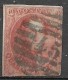 OBP12 Met 4 Randen (soms Geraakt) En Met Balkstempel P45 8B Gand (zie Scans) - 1858-1862 Medaillen (9/12)