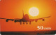 France: Prepaid GlobalOne - Airplane 02.98 - Sonstige & Ohne Zuordnung