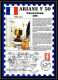 12136 Ariane 44l V 50 1992 Inmarsat Tecom 2blot De 2 France Espace Signé Signed Autograph Espace Space Lettre Cover - Europe