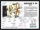 12105 Ariane V 24 1988 Esc5 Insat Lot De 2 France Espace Signé Signed Autograph Espace Space Lettre Cover - Europe