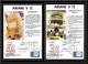 12098 Ariane V 12 1985 Bresilsat Arabsat Lot De 2 Signé Signed Autograph France Espace Espace Space Lettre Cover - Europe