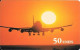 France: Prepaid GlobalOne - Airplane 09.97 - Tickets FT