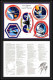 11839/ Espace (space Raumfahrt) Stickers (autocollant) Feuilles Sheets 28x22 Cm Usa Shuttle Navette Challenger Columbia - Estados Unidos