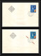 11692/ Espace (space) Lettre (cover) Lunik 1 Fdc 28/2/1959 Bulgarie (Bulgaria) + Non Dentelé (imperforate)  - Europa