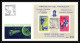 11361/ Espace (space) Lettre (cover) Fdc Astronautica Occidental Non Dentelé (imperforate) Paraguay 24/9/1964 - Sud America