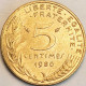 France - 5 Centimes 1986, KM# 933 (#4203) - 5 Centimes