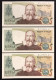 2000 LIRE Galileo Galilei Baffi Stevani 22 10 1976 Fds 3 Es. Consecutivi LOTTO 375 - 2.000 Lire