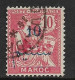 Maroc Croix-Rouge N°56. Oblitéré Oujda. Cote 1400€. RARE. - Usados