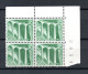 Schweiz 1949 Freimarke 539 In UER Viererblocke Postfrisch - Unused Stamps