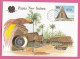 PAPOUASIE NOUVELLE GUINEE.ENVELOPPE AVEC TIMBRE ET MONNAIE,1986. - Monete