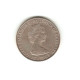626/ GUERNESEY : Elizabeth II : 25 Pence 1980 (copper-nickel - 28,16 Grammes) Queen Mother - Guernsey