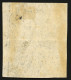 20c Noir Sur Jaune (n°3) En Bloc De 4 Bord De Feuille. La Paire Inférieure **, La Paire Supérieure *. Trés Frais. Certif - 1849-1850 Ceres