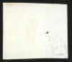 1c (n°11) Trés Grandes Marges Avec Voisin Obl. Cachet Rouge Sur Fragment. Superbe. - 1853-1860 Napoleon III